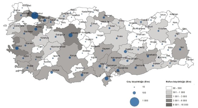 İÇ GÖÇ İSTATİSTİKLERİ 2024