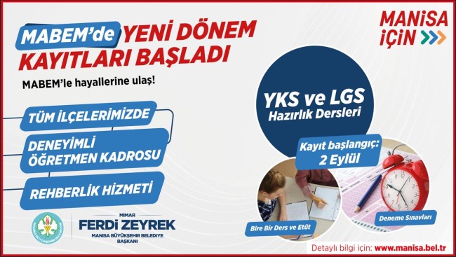 Manisa’da Her Yaşa Hitap Eden Eğitim Fırsatları