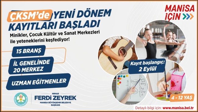 Manisa’da Her Yaşa Hitap Eden Eğitim Fırsatları