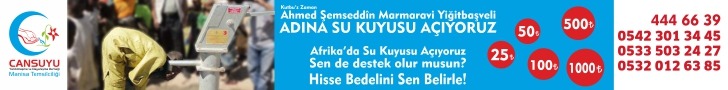 AFRİKA’YA SU KUYUSU AÇIYORUZ