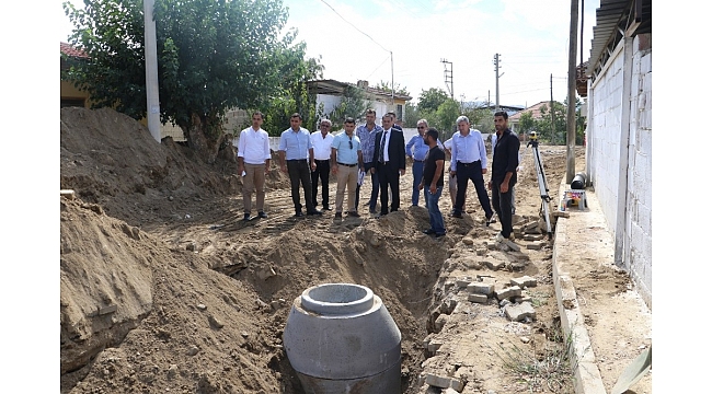 Alaşehir'de 103 kilometrelik altyapı yenilemesi