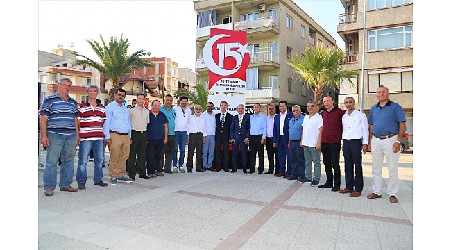 Demokrasi Şehitleri anıtına yeni totem