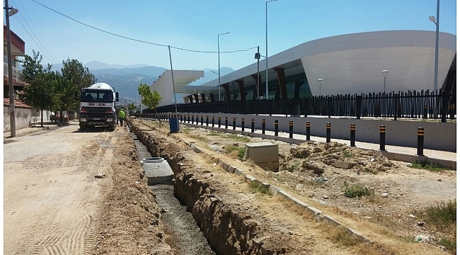 Alaşehir'de yağmur suyu sorunları bitiyor