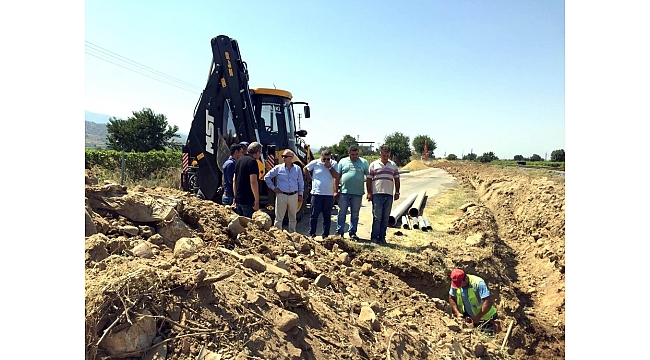 Başkan Kayda, yapımı süren çalışmaları inceledi