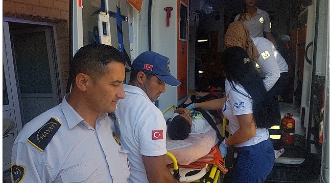 Elektrikli bisiklet küçük çocuğa çarptı: 1 yaralı