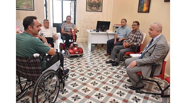 Engellilerden Vali Güvençer'e 'Asansör arızası giderilsin' talebi