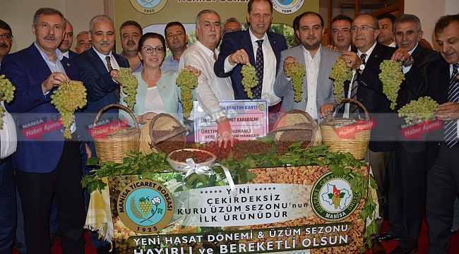 İlk kuru üzüm 175 liradan satıldı