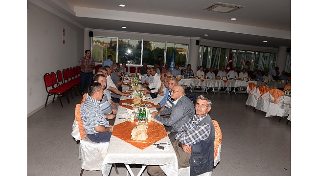 Kaymakam Bilgin'e veda yemeği düzenlendi