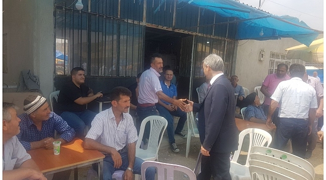Kaymakam Güven'den kurban pazarında inceleme