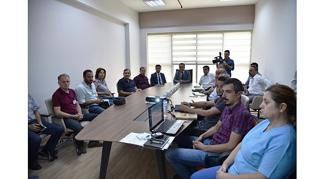 Manisa Büyükşehir Belediyesi'nden iş güvenliği toplantısı