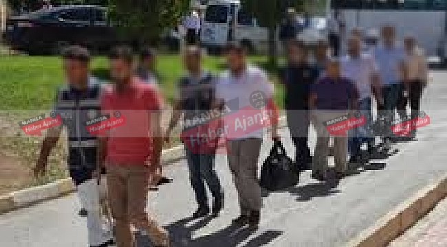 Manisa'da FETÖ soruşturmasında 7 tutuklama