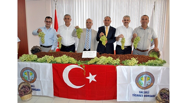 Manisa üzümü tescil yolunda