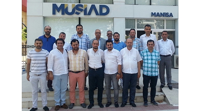 Manisa ve Kayserili işadamları fikir alışverişinde bulundu