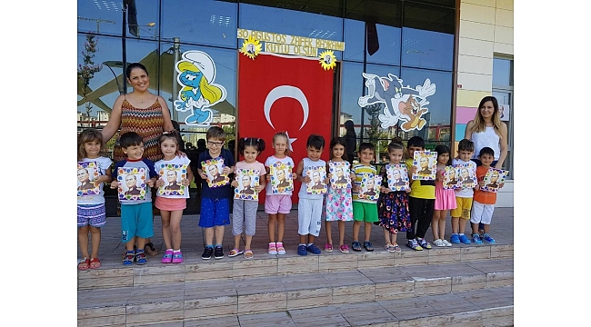 Minikler Zafer Bayramı coşkusunu yaşadı