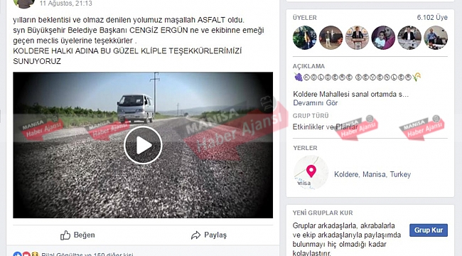 Vatandaş Tozdan Kurtuldu Teşekkür Kliple Geldi