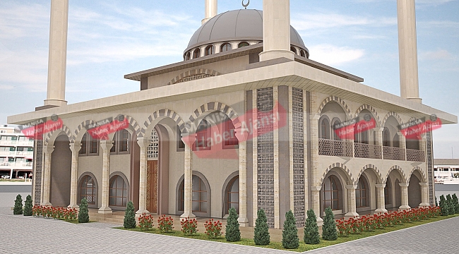 Yunusemre'de Meydan Camisi Projesi başladı