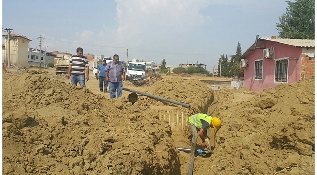Albayrak Mahallesi'ne ek içme suyu hattı