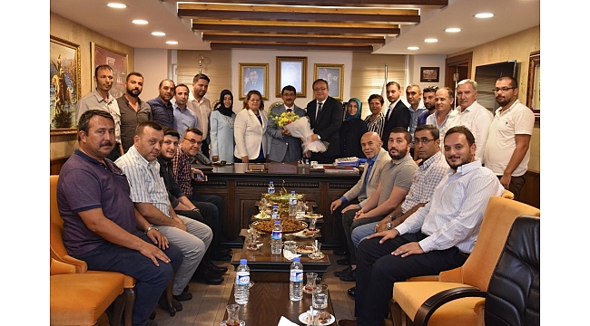Başkan Çelik, Şehzadeler ilçe teşkilatını ağırladı