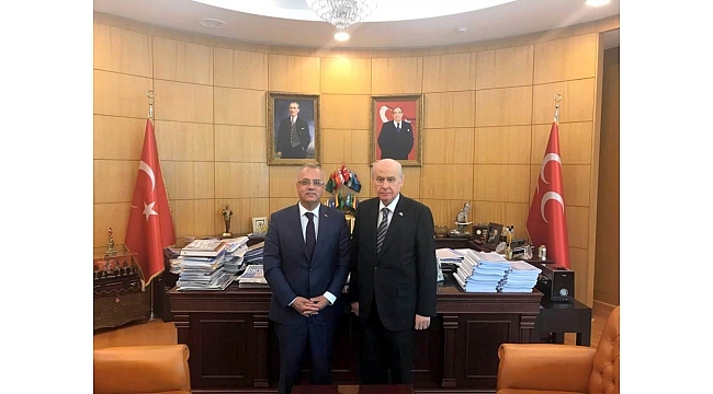 Başkan Kayda'dan Devlet Bahçeli'ye ziyaret