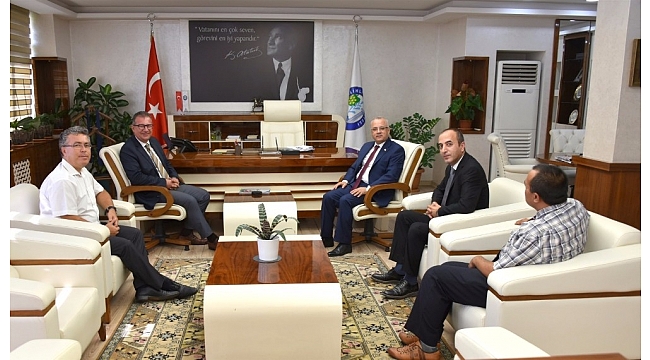 Başkan Kayda'ya fakülte teşekkür ziyareti