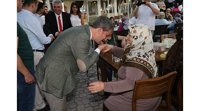 Başkan Şirin şehit ve gazi aileleriyle bir araya geldi