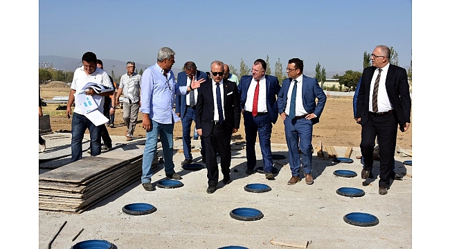 Başkanlar Salihli'nin projelerini inceledi