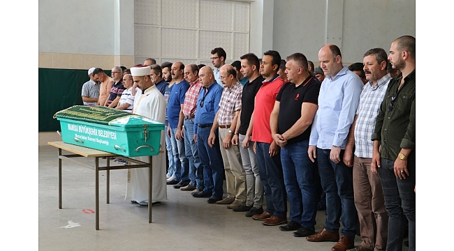 Daire Başkanı Solak'ın acı günü