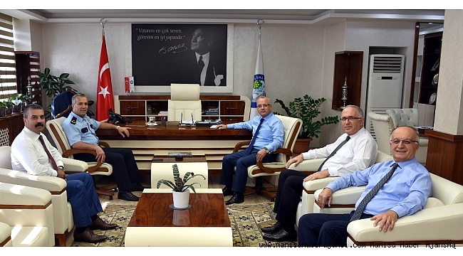 Emniyet Müdüründen Başkan Kayda'ya iade-i ziyaret