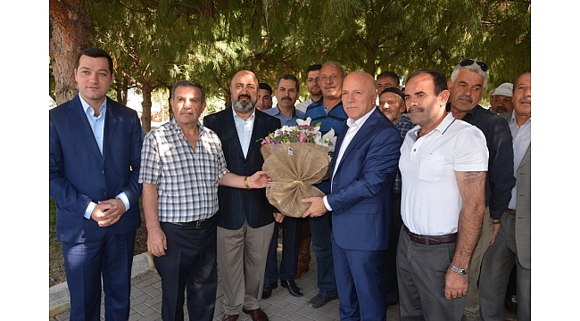 Erzurum Büyükşehir Belediye Başkanı Sekmen Akhisar'da