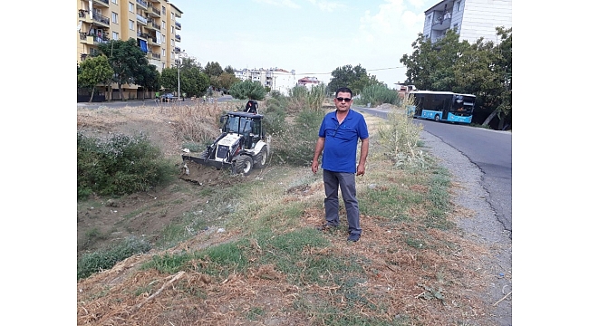 Keli Mahallesinde 6 yıldır temizlenmeyen dere 10 günde temizlendi