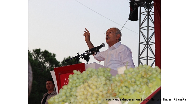Kılıçdaroğlu'ndan 4 liralık üzüme tepki
