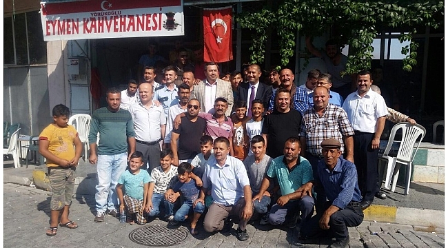 Kırkağaç'ta protokol Roman vatandaşlarla buluştu
