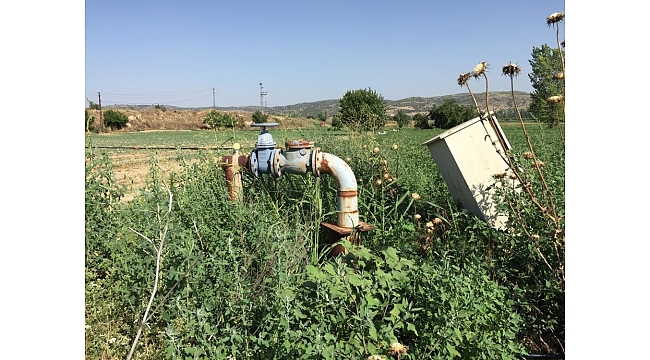 Kula'da 840 dekar arazi suyla kalkınacak
