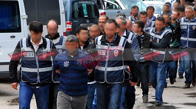 Manisa'da FETÖ zanlısı 26 kişiden 21'i tutuklandı