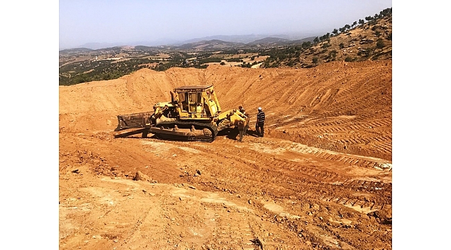 Poyraz Mahallesine hayvan içme suyu göleti yapılıyor