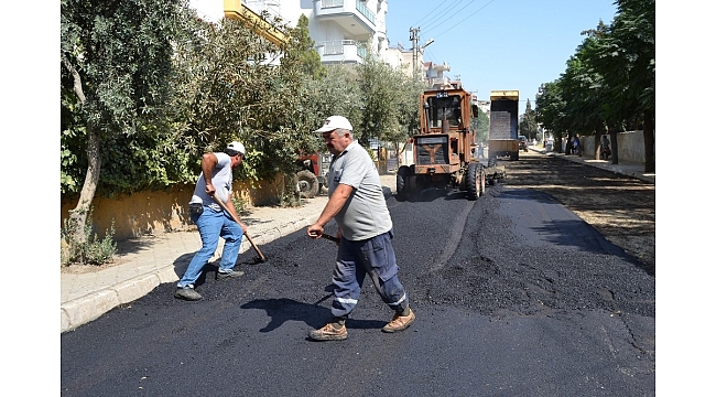 Salihli'de 114 kilometre yol asfaltlandı