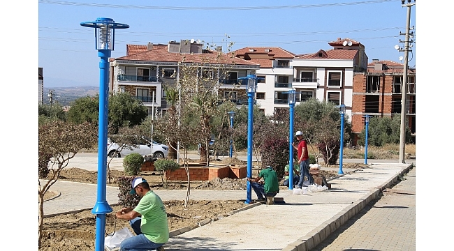 Turgutlu'nun yeni yaşam alanı ışıl ışıl oluyor
