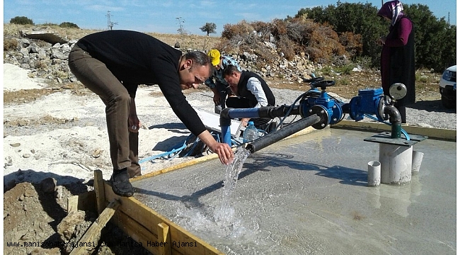 Ahmetli Mahallesine yeni sondaj