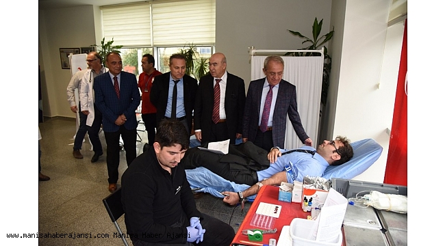 Başkan Ergün'den kan bağışına destek çağrısı