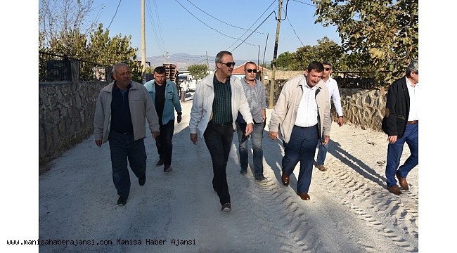 Başkan Karaçoban çalışmaları yerinde inceledi