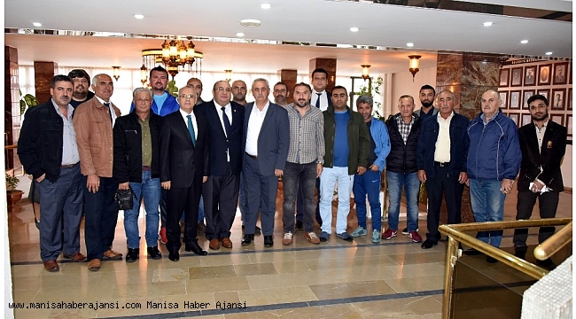 Başkan Kayda, ASKF Başkanı Timur'u ağırladı
