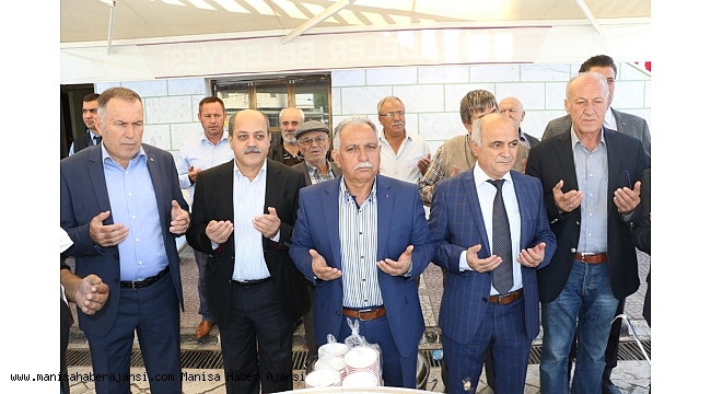 Büyükşehir temsilcileri aşure hayırlarına katıldı