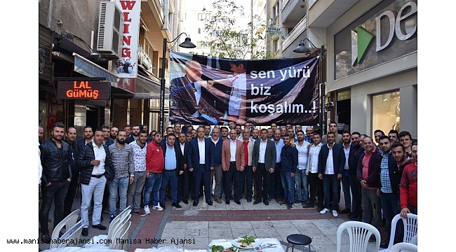 Çarşı esnafından Mersinli'ye büyük destek