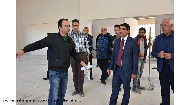 Hacıhalliler Mahallesi çok amaçlı salonuna kavuşuyor