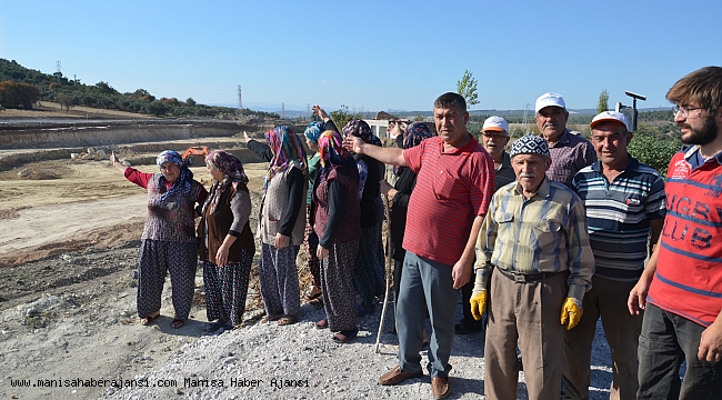 İzmir-İstanbul Otoyolu'nun geçtiği mahallede yol tepkisi