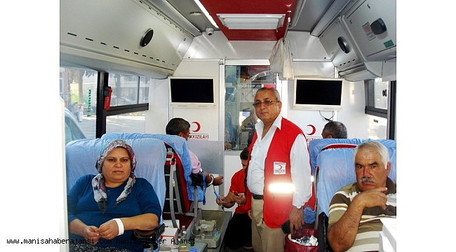 Kızılay, Sarıgöl'de 2 günde 110 ünite kan topladı