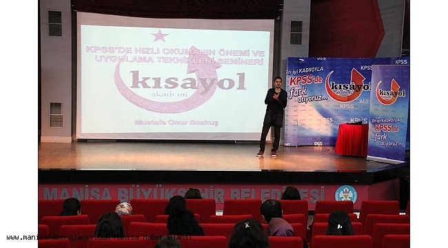 KPSS'de hızlı okuma teknikleri semineri