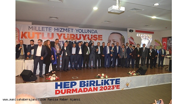Kula AK Parti İlçe Başkanı Palabıyık güven tazeledi