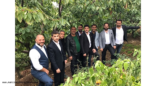 MAGİAD Salihli'de kiraz üreticileriyle buluştu