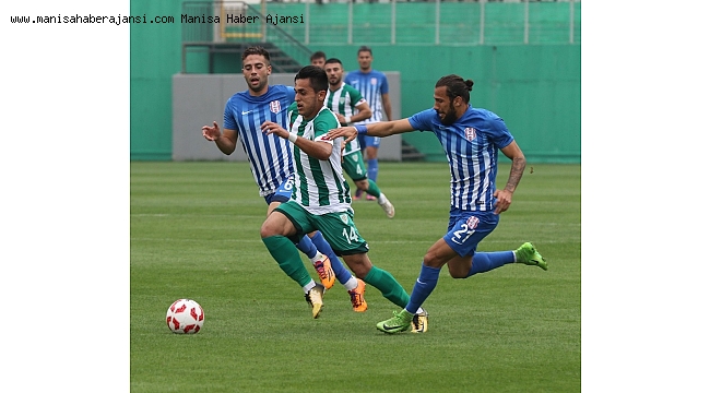 Manisa BBSK kendi evinden galip çıktı